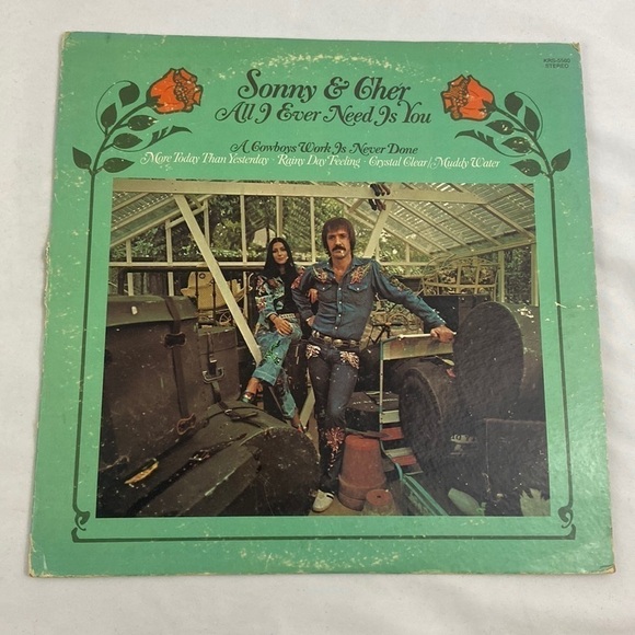 Sonny & Cher All I Ever Need Is You Vinyl LP - Picture 1 of 7